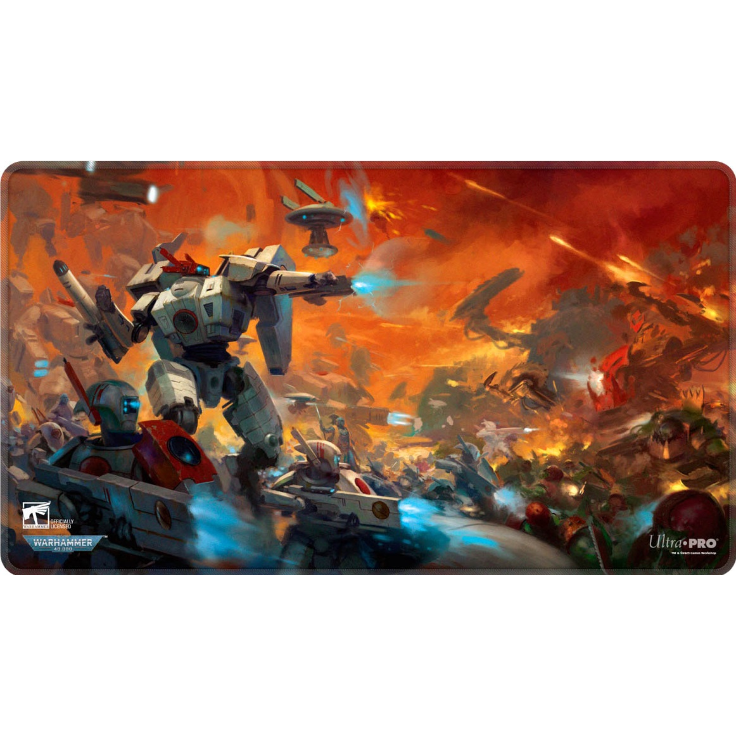 Warhammer 40K Playmat T'au Empire Codex Aligned Stitched Playmat